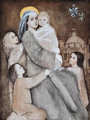 Svatá Zdislava, manželka, matka, ochránkyně rodin