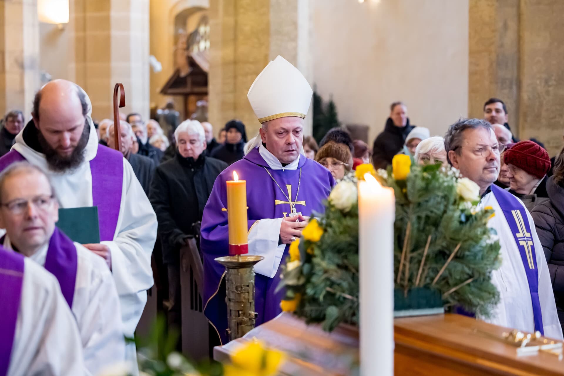 FOTOGALERIE: Pohřeb P. Jana Nepomuka Mariana Klenera O.S.B