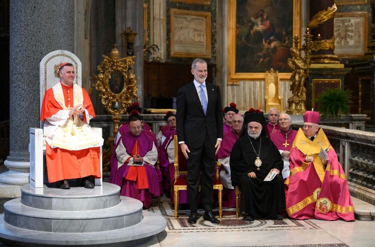 Španělský král čestným kanovníkem baziliky Santa Maria Maggiore