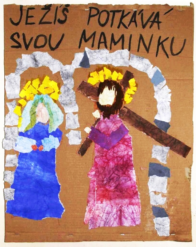 Krizova Cesta Vytvorena Detmi V Liberci Ruprechticich Dieceze Litomericka