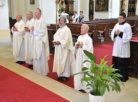 Setkání kněží slavících 40 let od kněžského svěcení