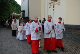 Slavnost Těla a krve Páně v katedrále sv. Štěpána