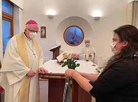Biskup Jan Baxant oslavil mší sv. 20. výročí hospice sv. Štěpána v Litoměřicích