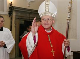 Pozdrav biskupa Jana Baxanta poutníkům