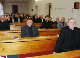 Setkání kněží a jáhnů litoměřické diecéze