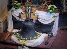 Žehnání zvonu v Cítolibech 23. dubna 2022