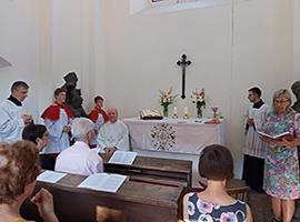 Poutní mše svatá v kapli sv. Jana Křtitele v Litoměřicích