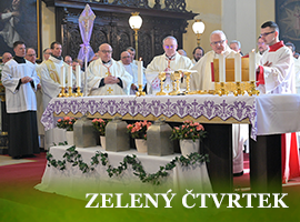 Velikonoce 2023: Missa chrismatis. Promluva litoměřického biskupa ke kněžím a jáhnům na Zelený čtvrtek 