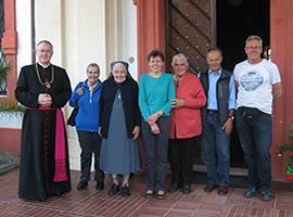 Návštěva eucharistiánky, sestry Ancilly ze Salzburku v Litoměřicích