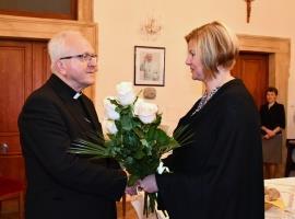 Litoměřický biskup Jan Baxant oslavil 69. narozeniny