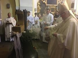Poutní mše a žehnání zvonu pro baziliku v České Lípě