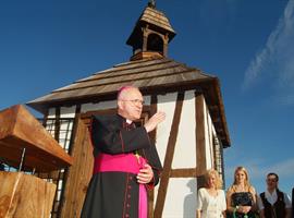 Litoměřický Biskup Jan Baxant vysvětil kapličku v zooparku