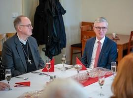 Litoměřický biskup se setkal s prezidentem Hospodářské komory ČR