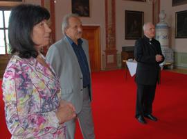 Litoměřický biskup Jan Baxant přivítal hosta z Belgie