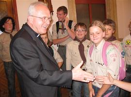 Havrani navštívili litoměřického biskupa